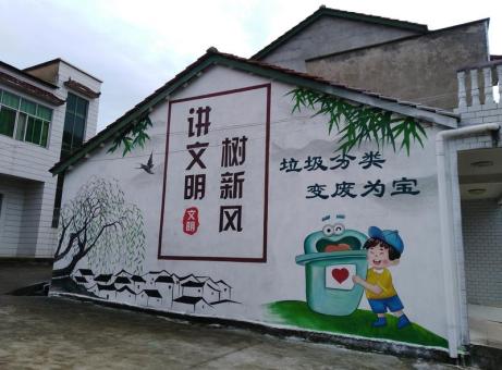 太康墙绘是现在流行的墙体广告